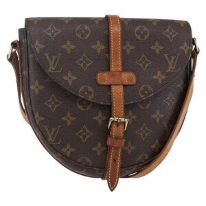 Authentic LOUIS VUITTON Monogram Chantilly MM Shoulder Bag M51233 LV